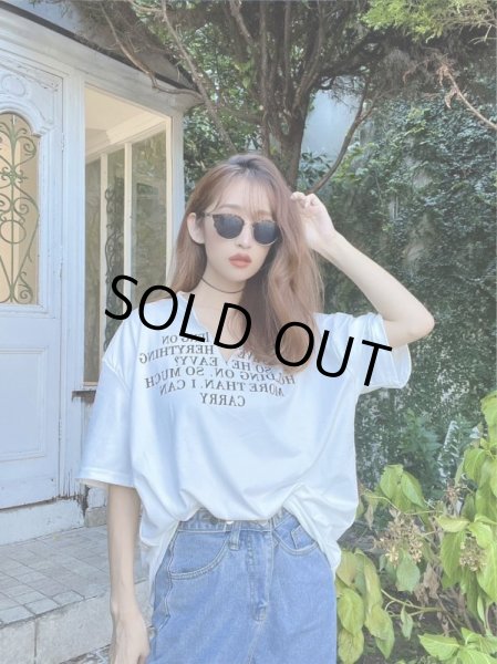 画像6: 切りっぱなしデザインＴシャツ (6)
