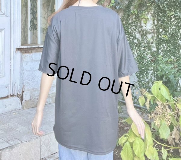 画像8: 切りっぱなしデザインＴシャツ (8)