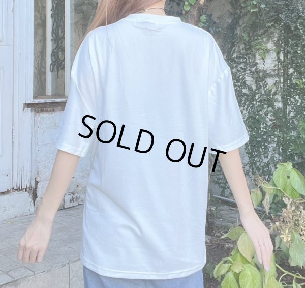 画像8: 切りっぱなしデザインＴシャツ (8)