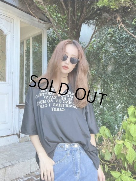 画像4: 切りっぱなしデザインＴシャツ (4)