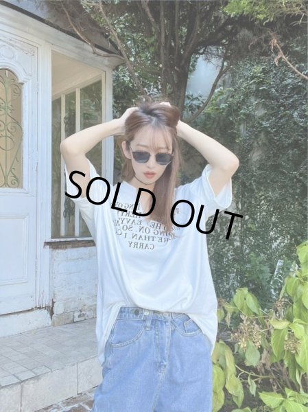 画像5: 切りっぱなしデザインＴシャツ (5)