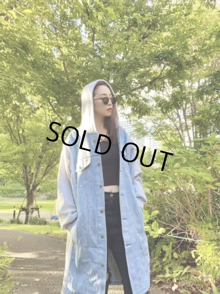 画像7: ロングデニムジャケット (7)