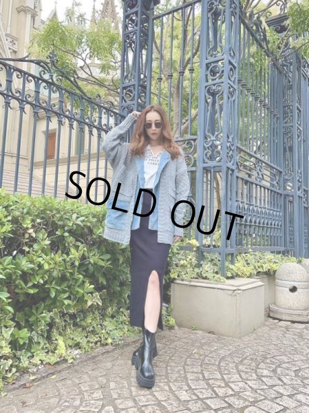 画像7: デニムニットジャケット (7)