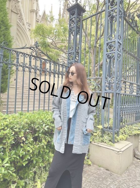 画像2: デニムニットジャケット (2)