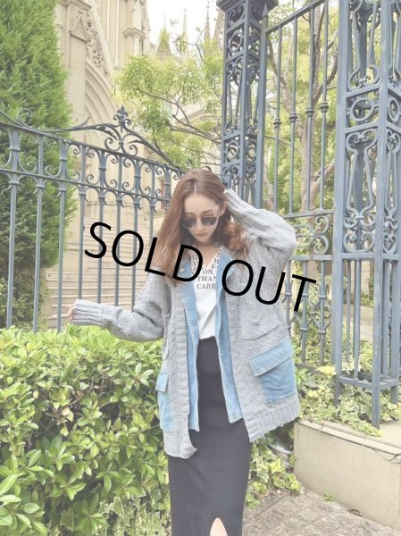 画像3: デニムニットジャケット (3)