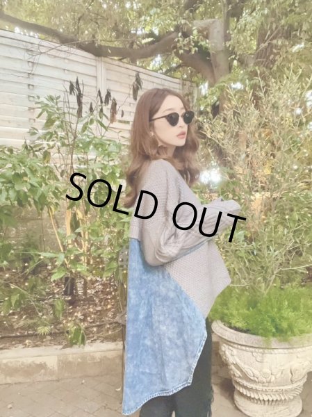 画像5: ドッキングデニムニット (5)