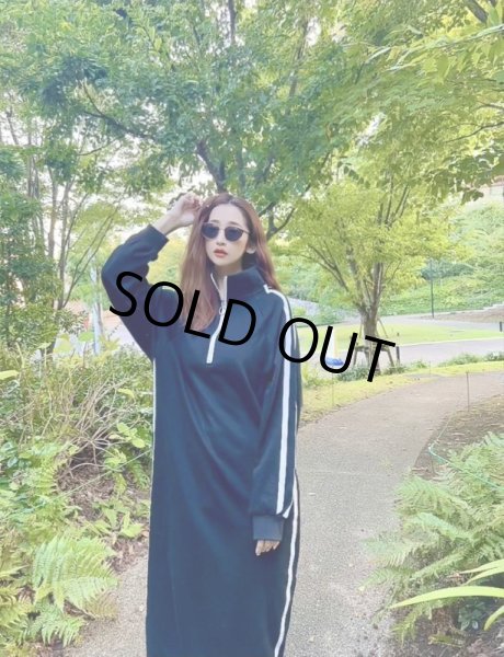 画像4: ラインカジュアルワンピース (4)