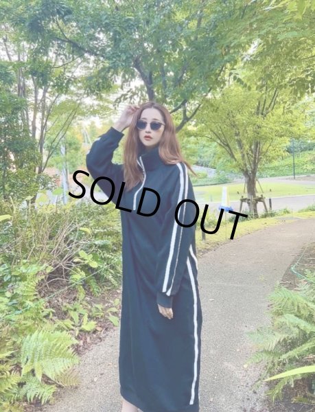 画像9: ラインカジュアルワンピース (9)