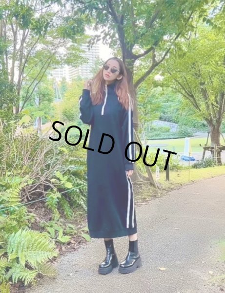 画像5: ラインカジュアルワンピース (5)