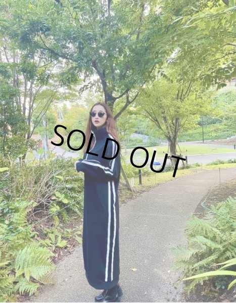 画像3: ラインカジュアルワンピース (3)