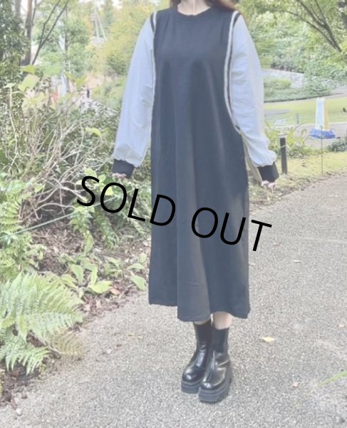 画像8: デザインカジュアルワンピ (8)