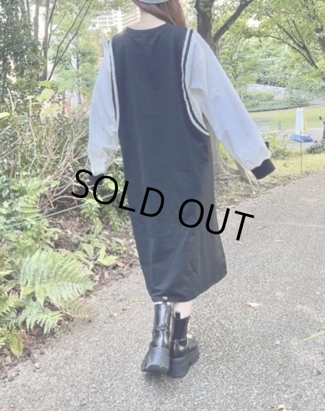 画像9: デザインカジュアルワンピ (9)