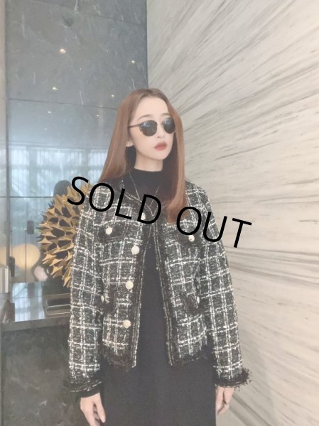 画像5: ツイードミニ丈ジャケット (5)