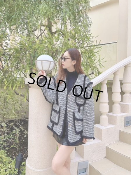 画像5: ツイードデザインジャケット (5)