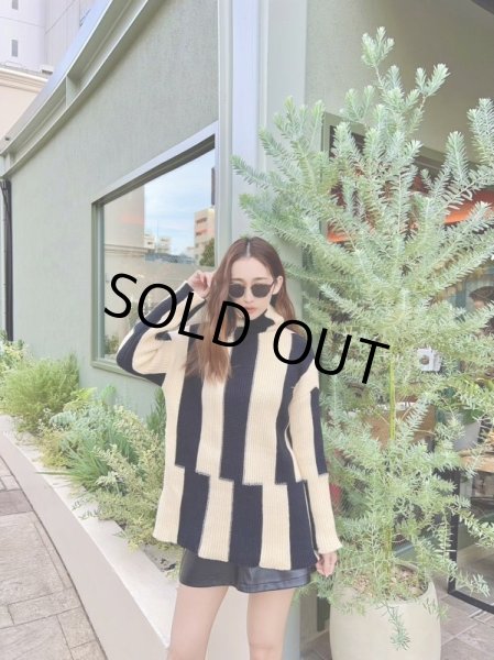 画像3: デザイン柄ニット (3)