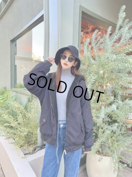 画像7: リバーシブルボアジャケット (7)