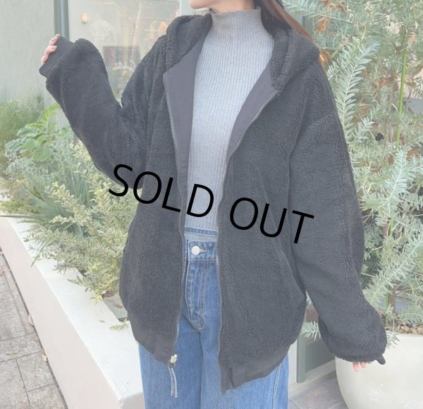 画像5: リバーシブルボアジャケット (5)