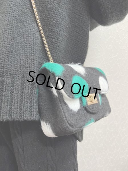 画像3: ドット柄チェーンバッグ (3)