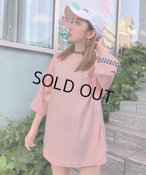 画像7: ブルーミンフワラーTシャツ -ピンク- (7)