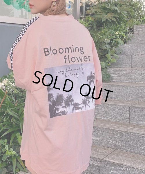 画像8: ブルーミンフワラーTシャツ -ピンク- (8)