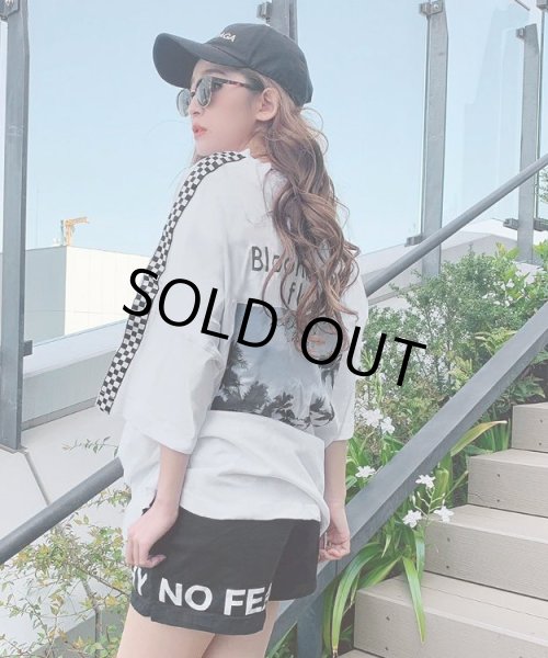 画像12: ブルーミンフワラーTシャツ -ピンク- (12)