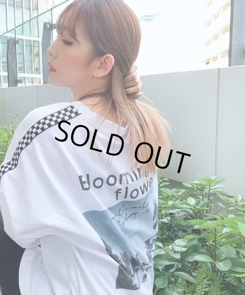 画像14: ブルーミンフワラーTシャツ -ピンク- (14)