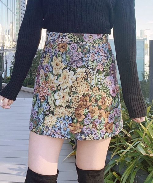 画像4: フラワースカート (4)