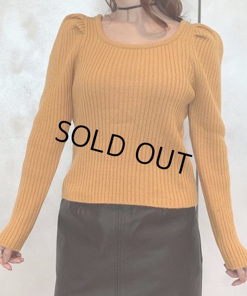 画像4: デザインスリーブニット (4)