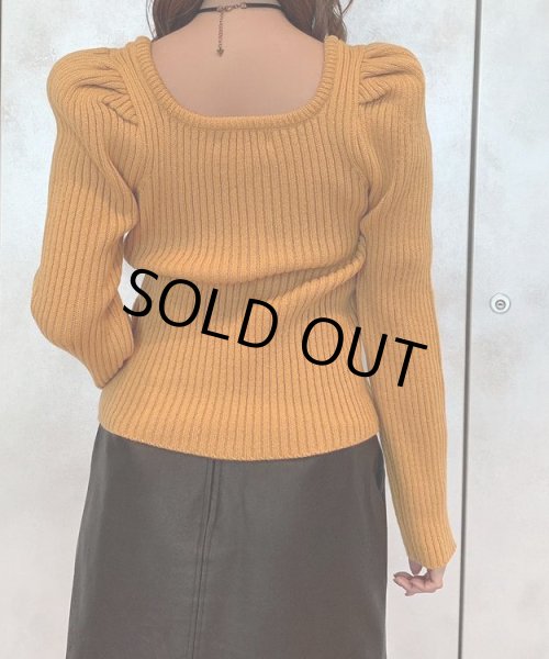 画像5: デザインスリーブニット (5)