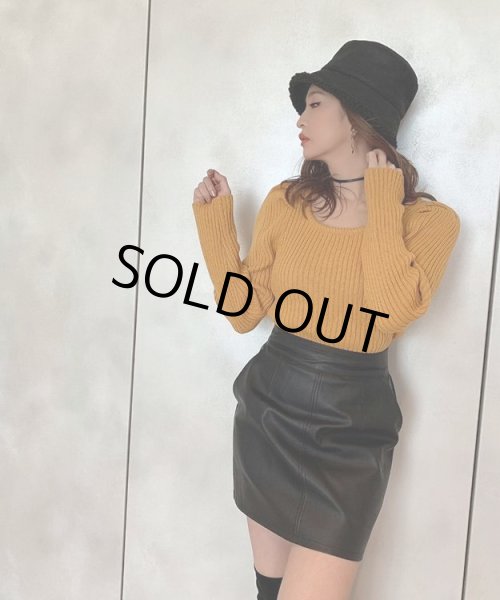 画像8: デザインスリーブニット (8)