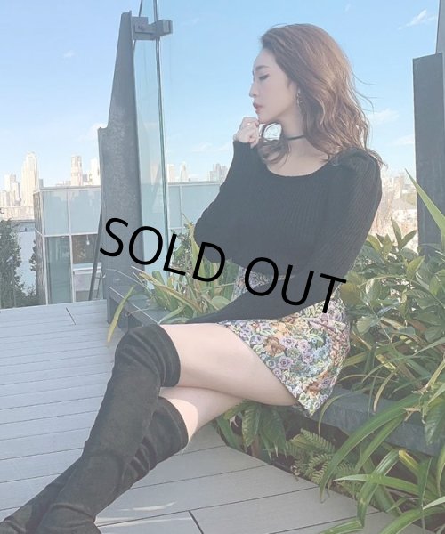 画像6: デザインスリーブニット (6)