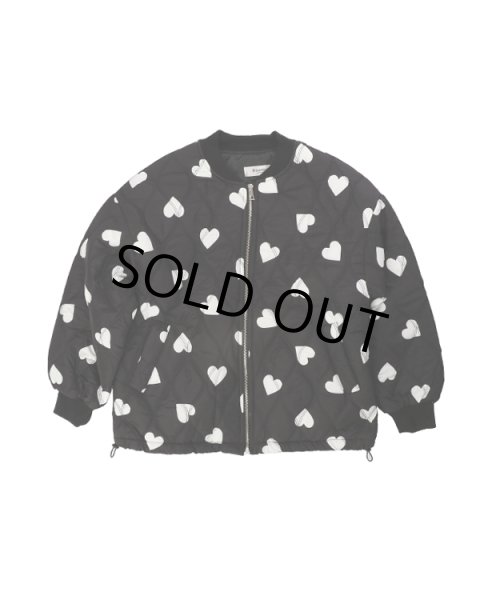 画像10: ハートキルティングブルゾン (10)