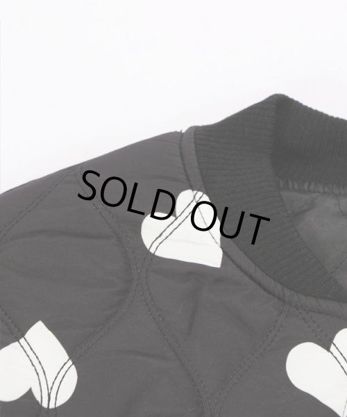 画像14: ハートキルティングブルゾン (14)