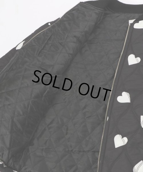 画像15: ハートキルティングブルゾン (15)