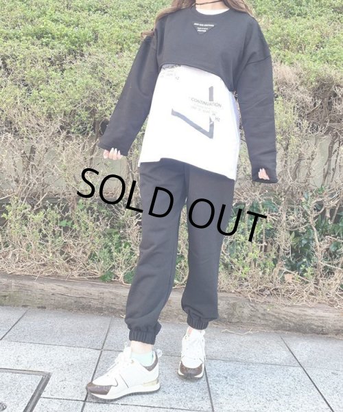 画像4: ショートレングススウェットセットアップ (4)