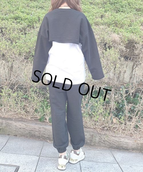 画像5: ショートレングススウェットセットアップ (5)