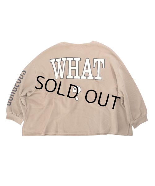 画像10: ルーズシルエットスウェット (10)