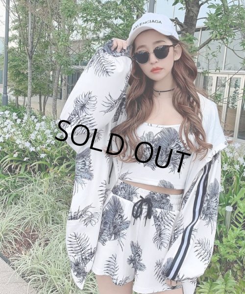 画像15: 3rd Anniversary トロピカル 柄セットアップ -ライトピンク- (15)