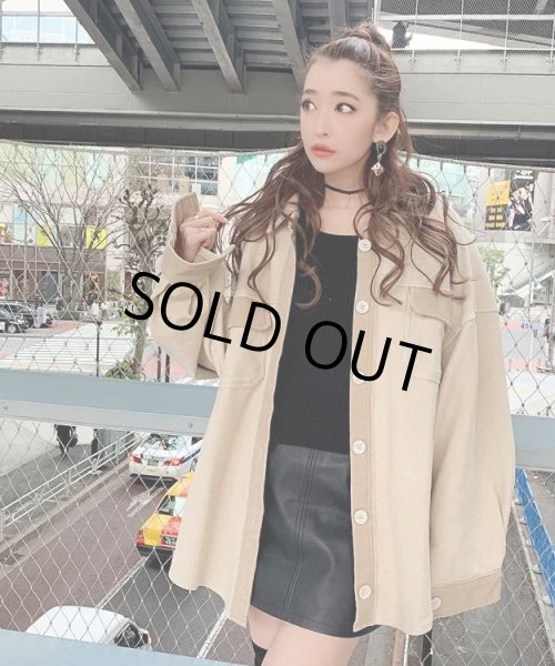 画像2: オーバーサイズワークシャツ (2)