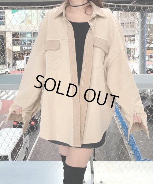 画像5: オーバーサイズワークシャツ (5)