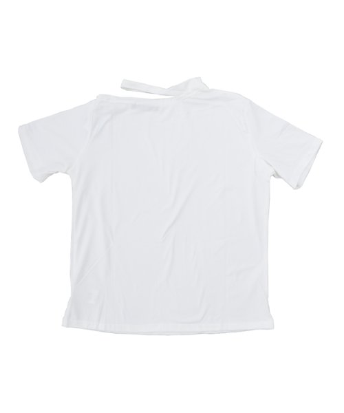 画像14: ネックスリットTシャツ (14)