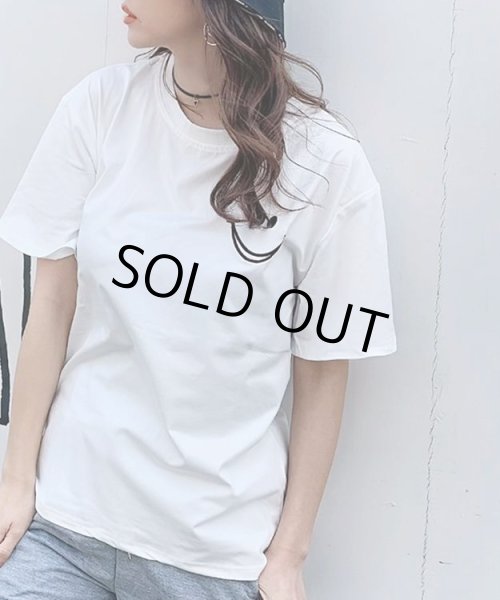 画像6: スマイル刺繍Tシャツ (6)