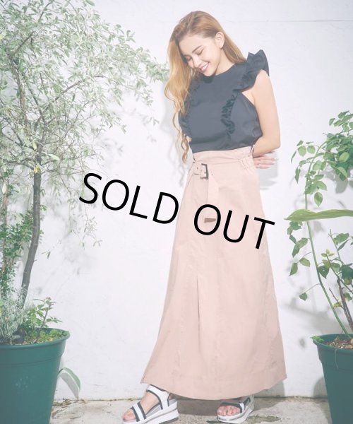 画像3: アシンメトリープリーツスカート (3)