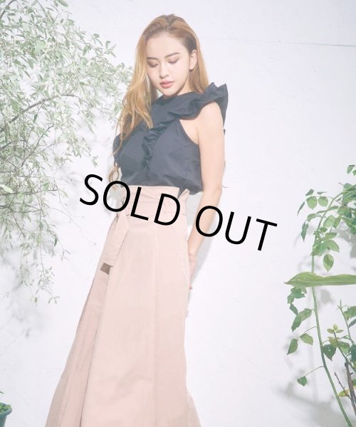 画像8: アシンメトリープリーツスカート (8)