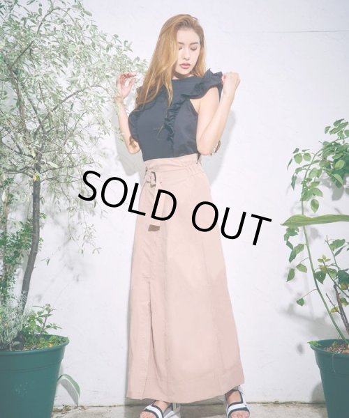 画像6: アシンメトリープリーツスカート (6)