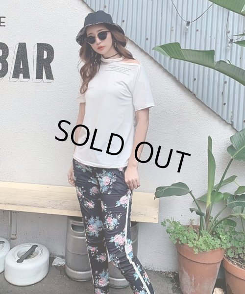 画像2: フラワースポーティパンツ (2)