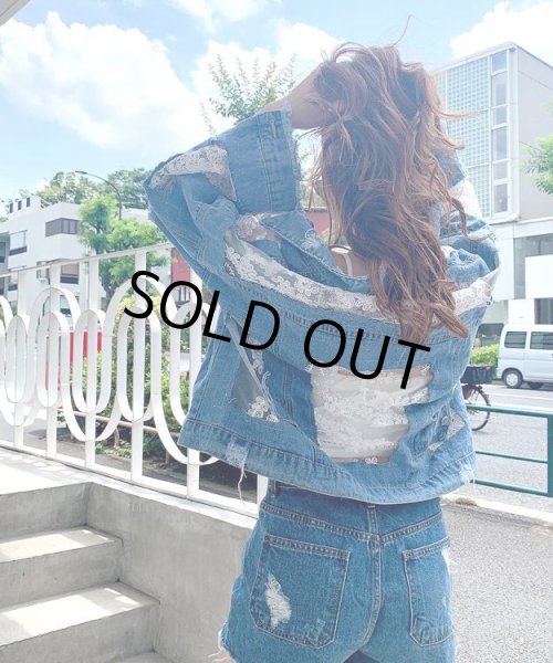 画像10: シアーデニムジャケット (10)