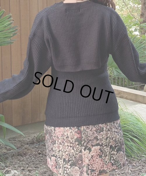 画像15: フロントレイヤードニット (15)