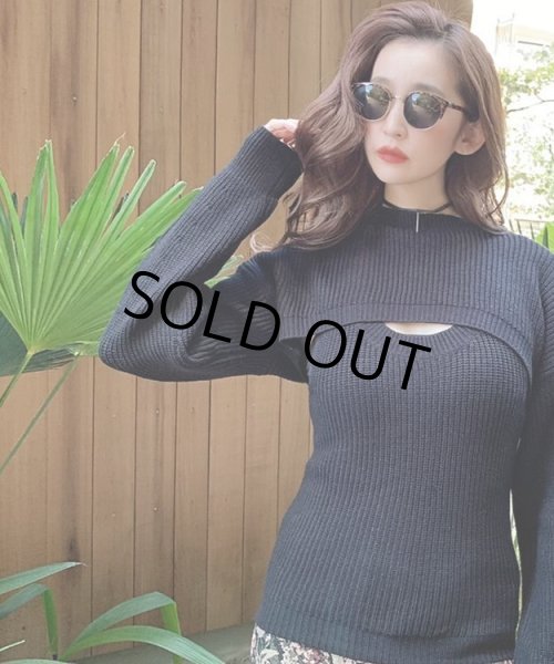 画像16: フロントレイヤードニット (16)