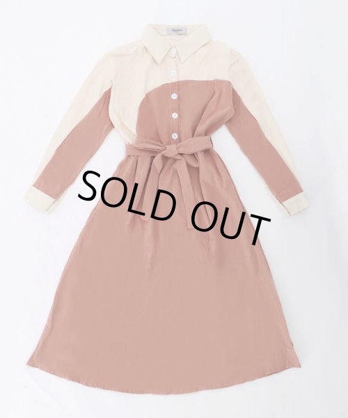 画像9: 切替シャツワンピース (9)